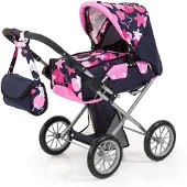 Bayer - Poppenwagen City Star - Blauw met Sterren