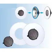 Falcon Eyes Diffuser + Grid CDH-40-3 voor SR-41T
