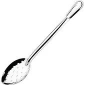 Vogue Serveerlepel RVS geperforeerd 33cm