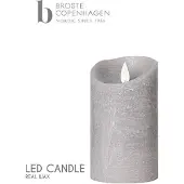 Broste Copenhagen LED Candle Real Wax - 23 x Ø7.5 cm