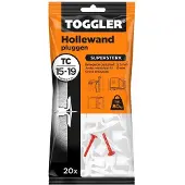 Toggler Hollewandplug TC 16-19 mm - 20 Stuks
