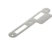 Intersteel Sluitplaat DIN links met korte lip tbv dag- en nacht schoot - RVS