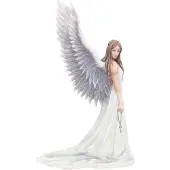 Nemesis Now - Spirit Guide - Beeld door Anne Stokes - Wit - 24cm
