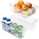 Rotho koelkast organizer LOFT 5 liter transparant - keuken opberger.