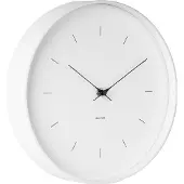 Karlsson Wandklok Butterfly Hands - Wit - Large - Ø37,5cm