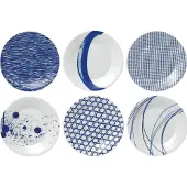 Royal Doulton Pacific gebaksbordjes - Ø 16 cm - 6-delig