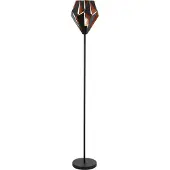 Eglo vloerlamp Carlton koper 1x60W