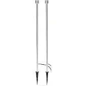 Konstsmide 7965-000 Spot Light Staande LED-buitenlamp Energielabel: G (A - G) Set van 2 stuks LED LED vast ingebouwd 6 W Aluminium