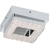 Eglo Led plafondlamp Fradelo 4w - 3000K - 12cm chroom met kristal