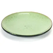 Serax Pure sideplate ø 16,2 cm keramiek aquagroen zwart