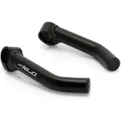 Xlc BE-01 SB-Plus Bar Ends - Mat Zwart - Aluminium