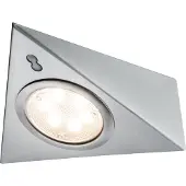 Paulmann LED-opbouwlamp Set van 3 stuks LED LED vast ingebouwd 8.4 W Warmwit IJzer (geborsteld)