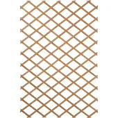 Nature klimrek hout 200x100 cm bruin - FSC-gecertificeerd