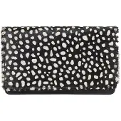 Bear design Overslag Portemonnee met Vachtje White Dot