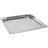 Vogue Gastronormbak Vogue, RVS, GN 2/3, 20mm diep