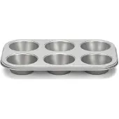 Patisse plaque a muffins 6 cavites a/adhes.