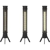 Present Time Tafellamp Tube - Zwart - Metaal