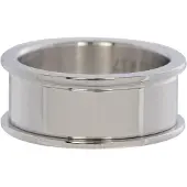 Ixxxi Basisring zilverkleurig 8mm - maat 20