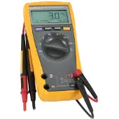 Fluke Multimeter, 175 True RMS, LCD, AA, 90 mm, 43 mm, 185 mm, 420 g