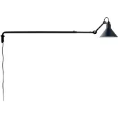 DCW éditions N213 Wandlamp Mat Zwart & Mat Blauw