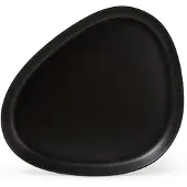 Lind DNA Bord Stoneware Platter Plate Black