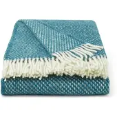 Klippan Yllefabrik Preppy plaid Blauw