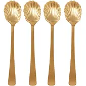 Urban Nature Culture - Lepels Goud - Set Van 4