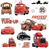 RoomMates muurstickers Cars vinyl 18 stuks