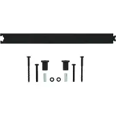 Intersteel Tussenrail 45cm tbv schuifdeursysteem - mat zwart
