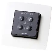 Duco bedieningsschakelaar RF batterij - Zwart