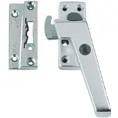 Axa Raamsluiting met nok drukknop afsluitbaar rechts opbouw F1 3320-51-91/6