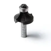 Bouwsales Trasco HM afrondfrees inclusief lager A15 radius 8mm x schacht 8mm