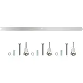 Intersteel Tussenrail 90cm tbv schuifdeursysteem - RVS