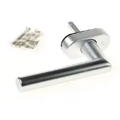 Hoppe Ramenkruk Ams.0400/US956, aluminium, naturel, 32-42mm, Secustik/VarioFit, merk