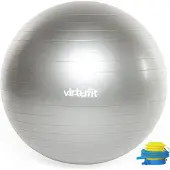 VirtuFit Anti-Burst Fitnessbal Pro - Gymbal - Swiss Ball - met Pomp - Zwart - 65 cm