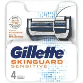 Gillette Skinguard Sensitive Scheermesjes Mannen - 4 stuks