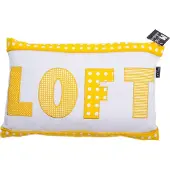 In the Mood Rugkussen In The Mood Loft Mixed Warmgeel