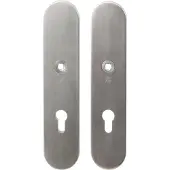 GPF bouwbeslag GPF VH-schilden SKG*** 248x52mm afgerond binnen/ buiten PC92