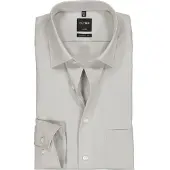 Olymp Luxor Overhemd Modern Fit Grijs