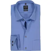 Olymp Luxor Overhemd Modern Fit Blauw
