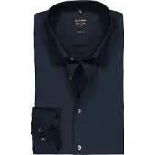 Olymp Overhemd mouwlengte 7 Level Five donkerblauw