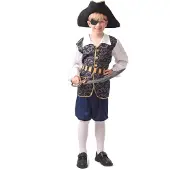 Vegaoo - Chique piratenvermomming voor jongens