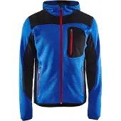 Blakläder Gebreid vest met softshell 49302117 | Korenblauw/Zwart | Maat XXL - 7330509472255