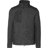 Id 0850 Cardigan. gebreide fleece