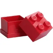 LEGO Opbergbox Lego Mini Brick 4 Rood