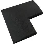 Nrg Fitness Vloer Hoekprofiel 20mm Rubber