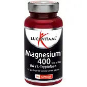 Lucovitaal 3x Magnesium 400 L-Tryptofaan 60 capsules