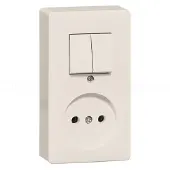 Honeywell Peha Peha Schakelaar Combinatie Stekkerdoos 1995 Zonder Massa - 00274521