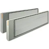 2Heat Infrarood magazijn, werkplaats, industriële verwarming Hoge-temperatuur stralingspanelen wit 3600 Watt