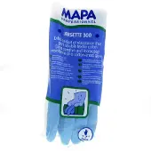 MAPA Professional Jersette 300 Chemisch bestendige handschoenen Latex Blauw Maat 7 1 Paar
